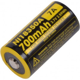 Аккумулятор NITECORE IMR NL18350A 3.7v 700mA 7A 12064