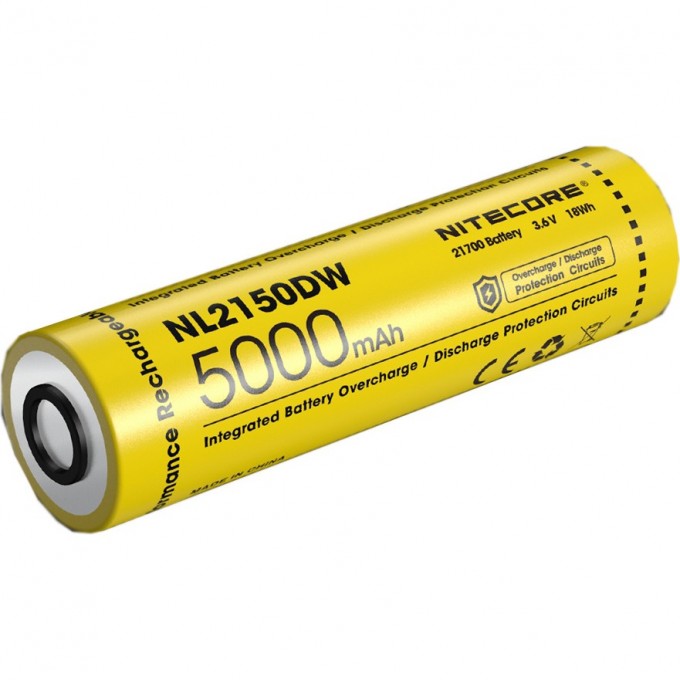 Аккумулятор NITECORE NL2150DW 21700 Li-Ion 5000mAh 1404772