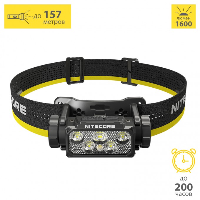 Налобный фонарь NITECORE HC60UHE 0584