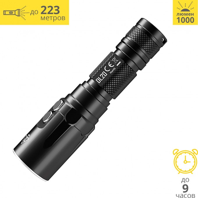 Фонарь для дайвинга NITECORE DL20 CREE XP-L HI V3 18925