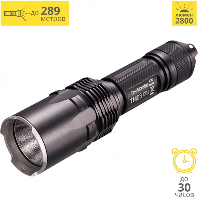 Фонарь NITECORE TM03 CRI CREE XHP70 19007